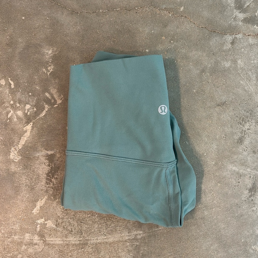 lululemon athletica Lululemon Align 25” Leggings in Tidewater Teal sz 2
